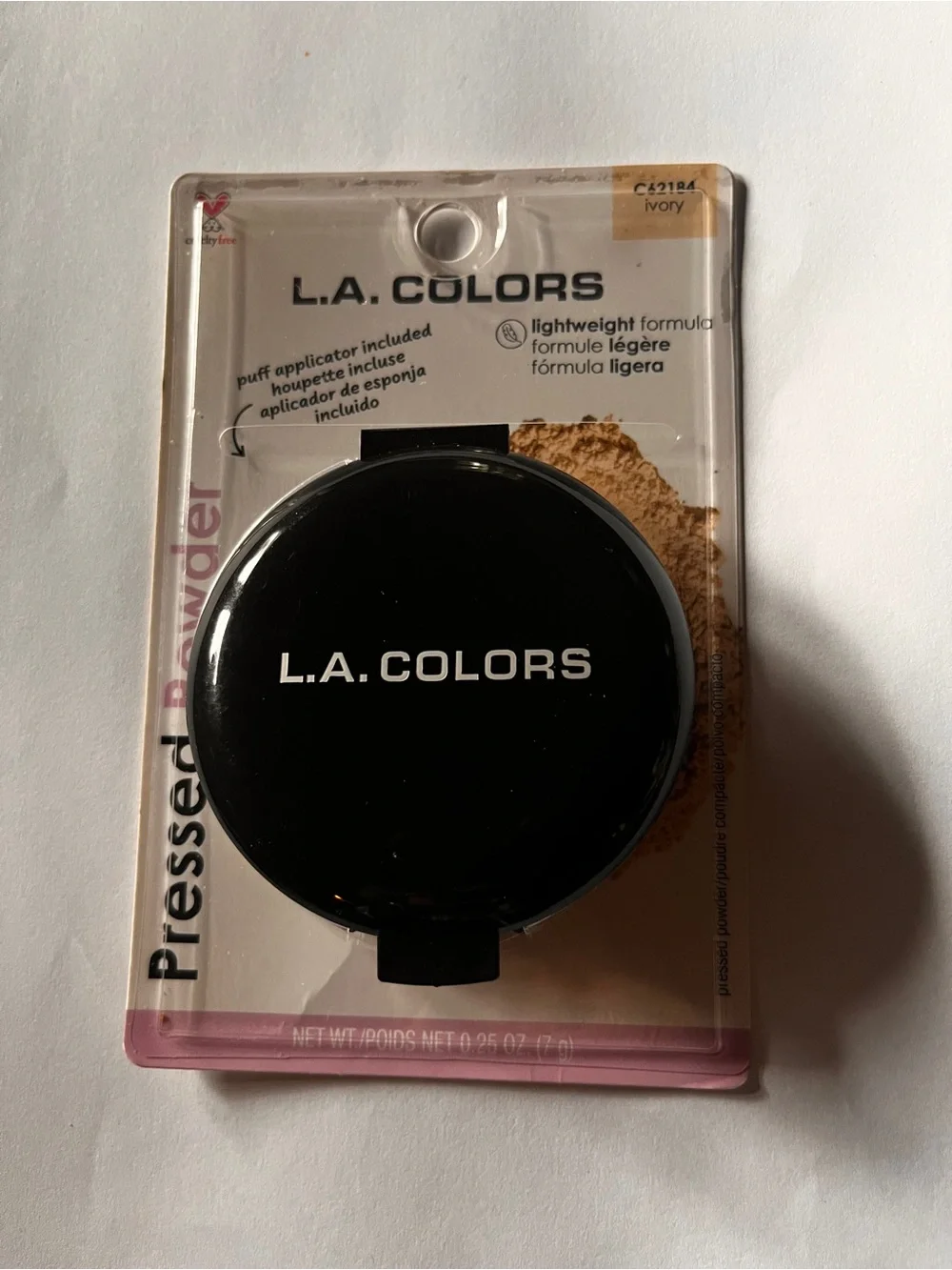 LA is Colors Press Powder Compact with